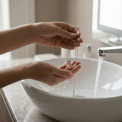 From the Ocean to Her Heart– Pearl Necklace Gift