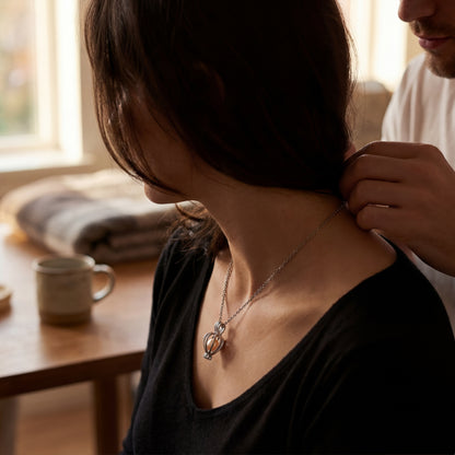 From the Ocean to Her Heart– Pearl Necklace Gift