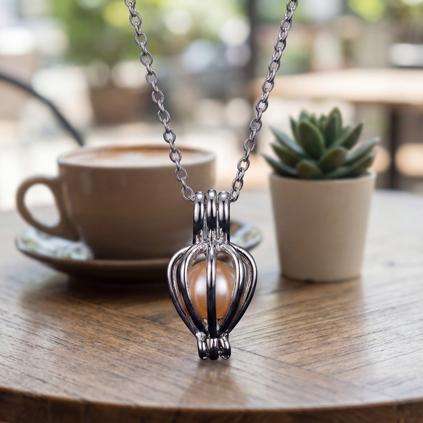 From the Ocean to Her Heart– Pearl Necklace Gift